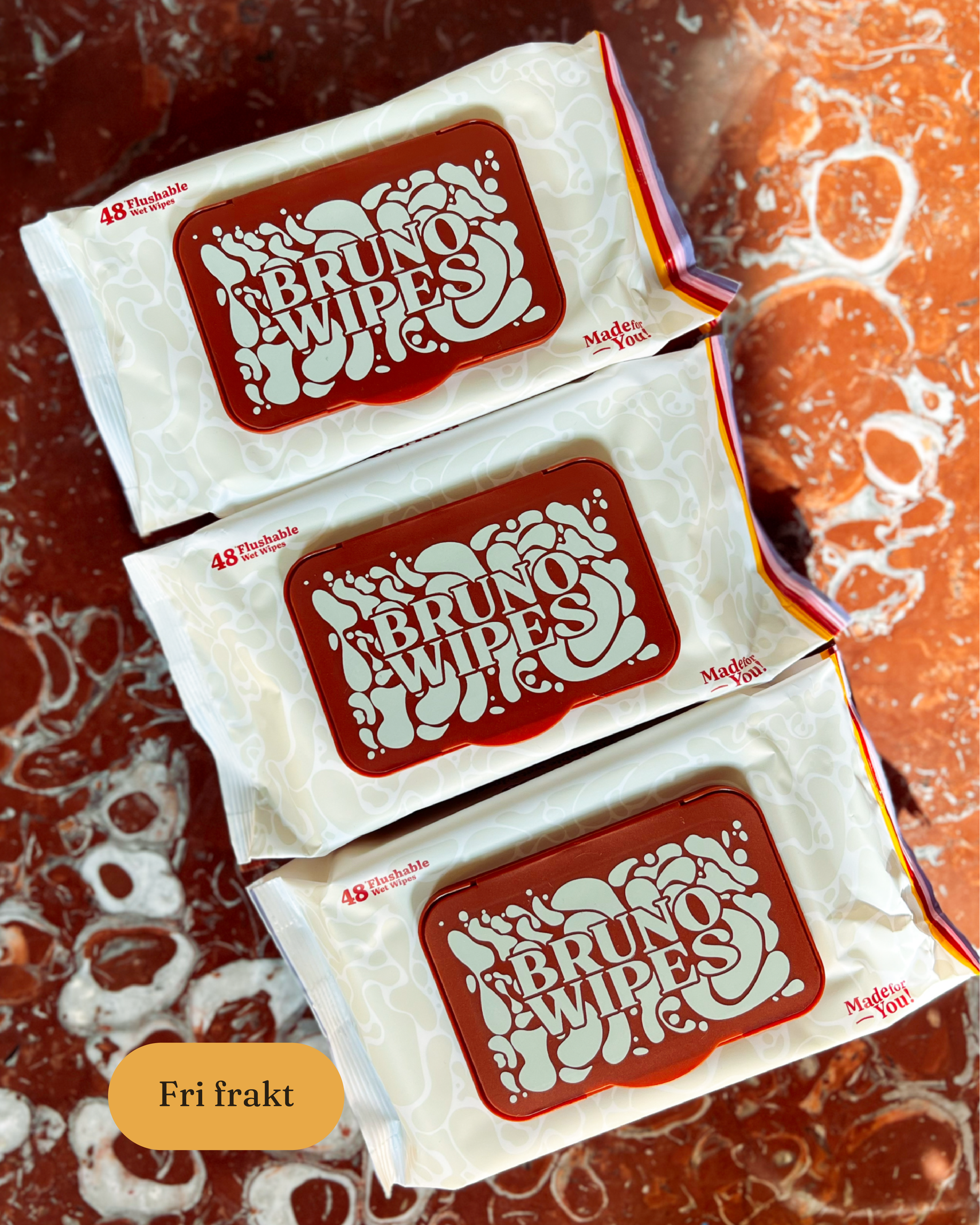 Bruno Wipes 9-pack (3 boxar)