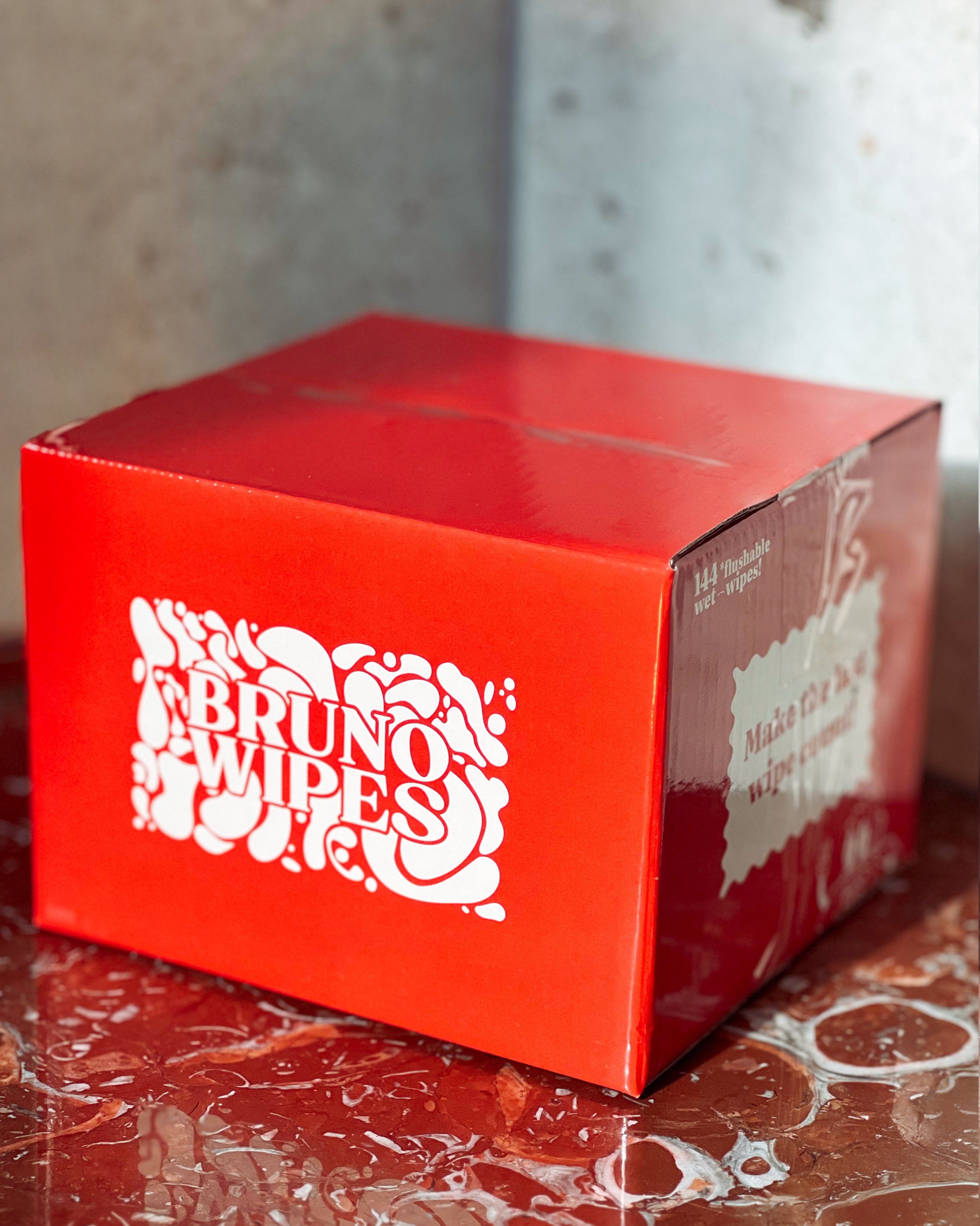 Bruno Wipes 3-pack (1 box)